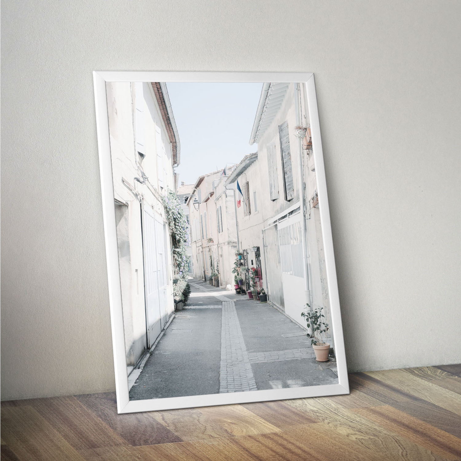 Wes Co Gallery Poster Quiet French Village 11 x 17" Home Goods - Nature  Art Print