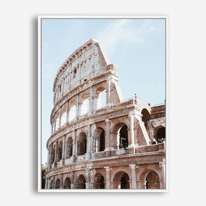 Wes Co Gallery Poster Ancient Roman Colosseum 8 x 10" Home Goods - Nature  Art Print