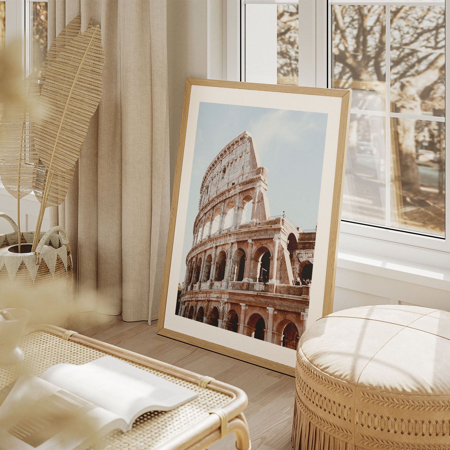 Wes Co Gallery Poster Ancient Roman Colosseum 8 x 10" Home Goods - Nature  Art Print