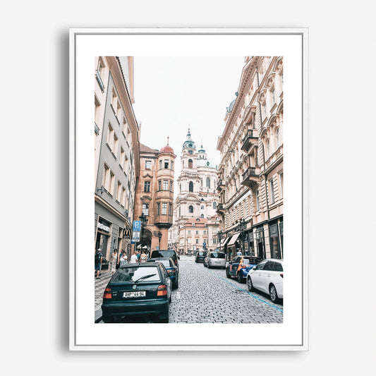 Wes Co Gallery Poster Charming Prague Streets 5 x 7" Home Goods - Nature  Art Print