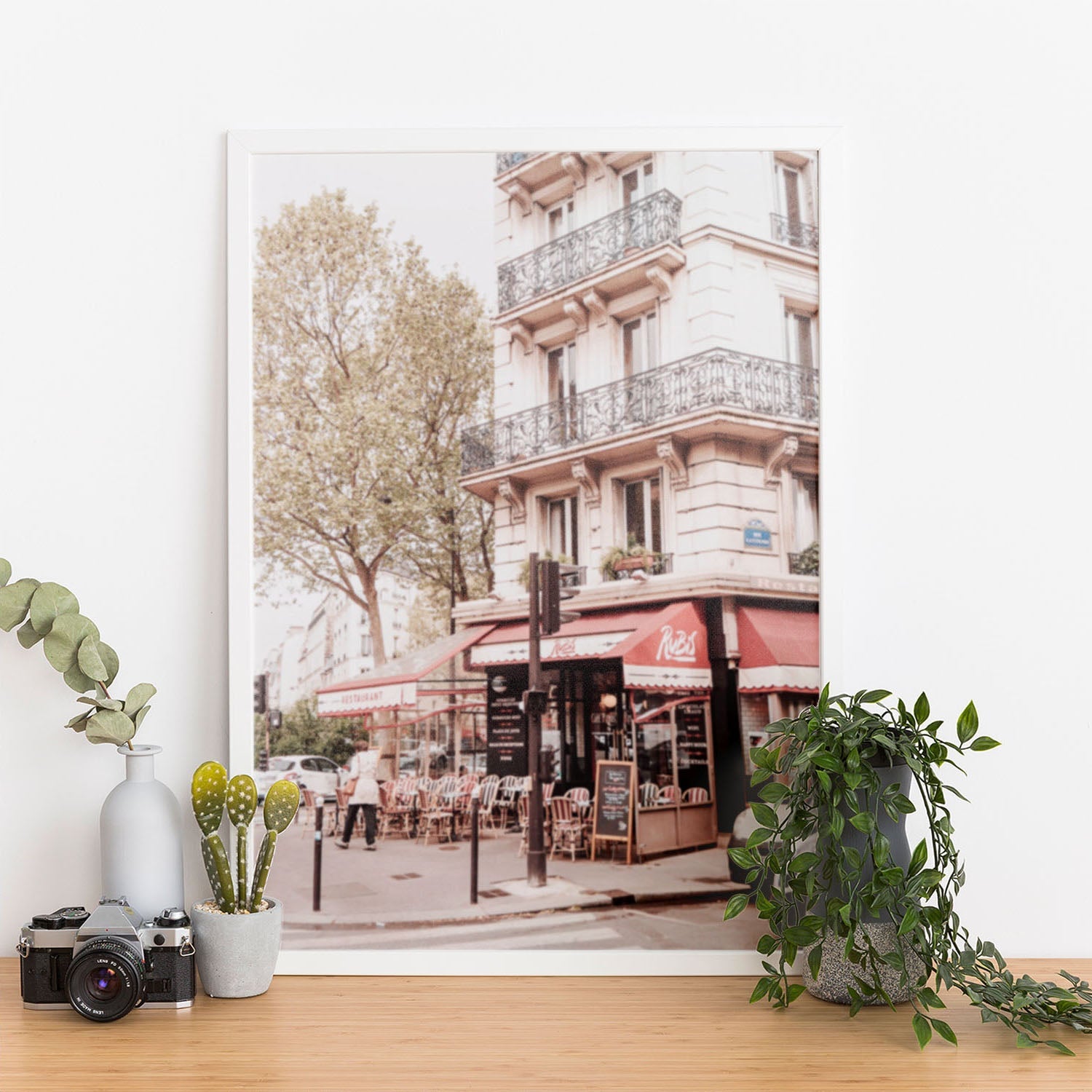 Wes Co Gallery Poster Parisian Days 11 x 17" Home Goods - Nature  Art Print