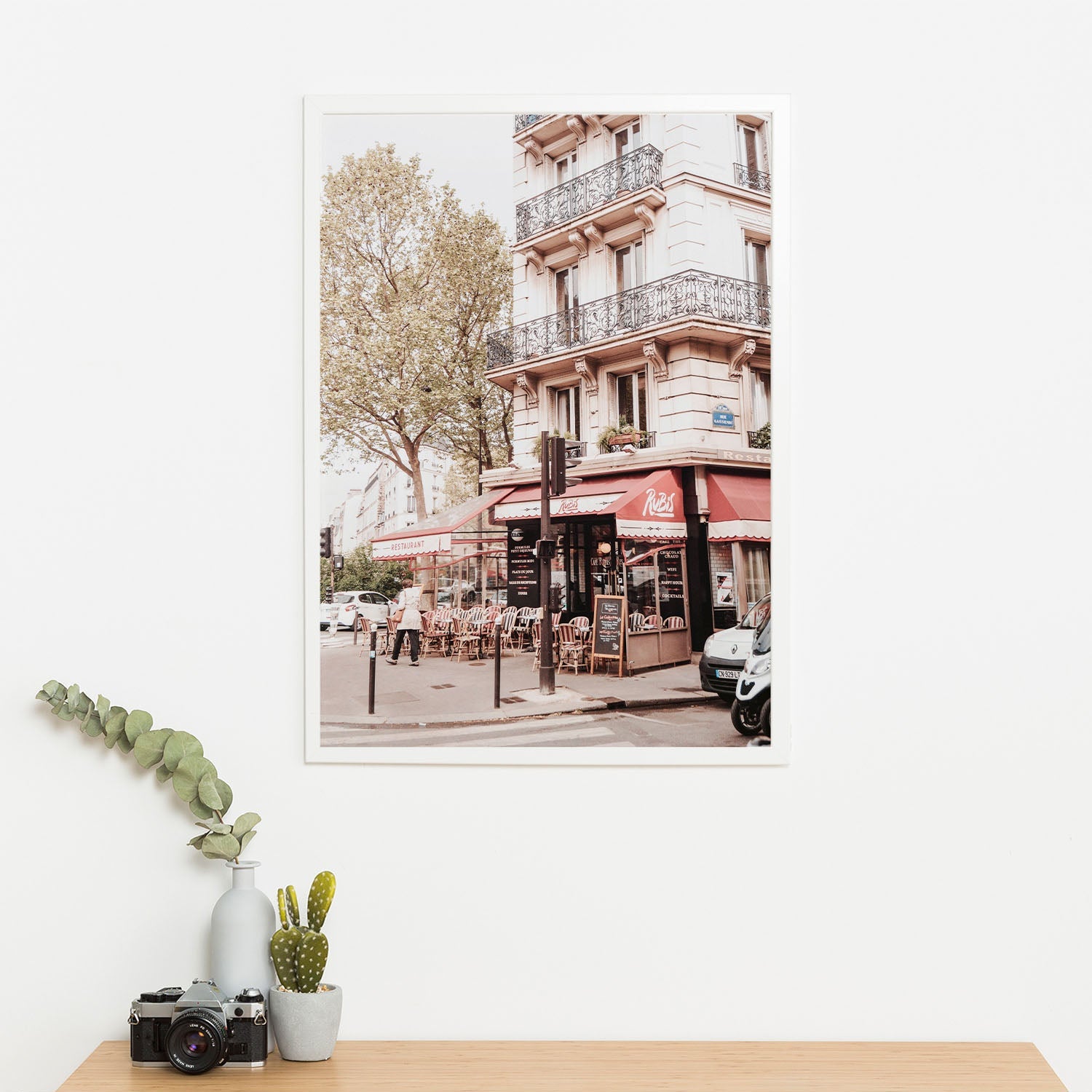 Wes Co Gallery Poster Parisian Days 11 x 17" Home Goods - Nature  Art Print