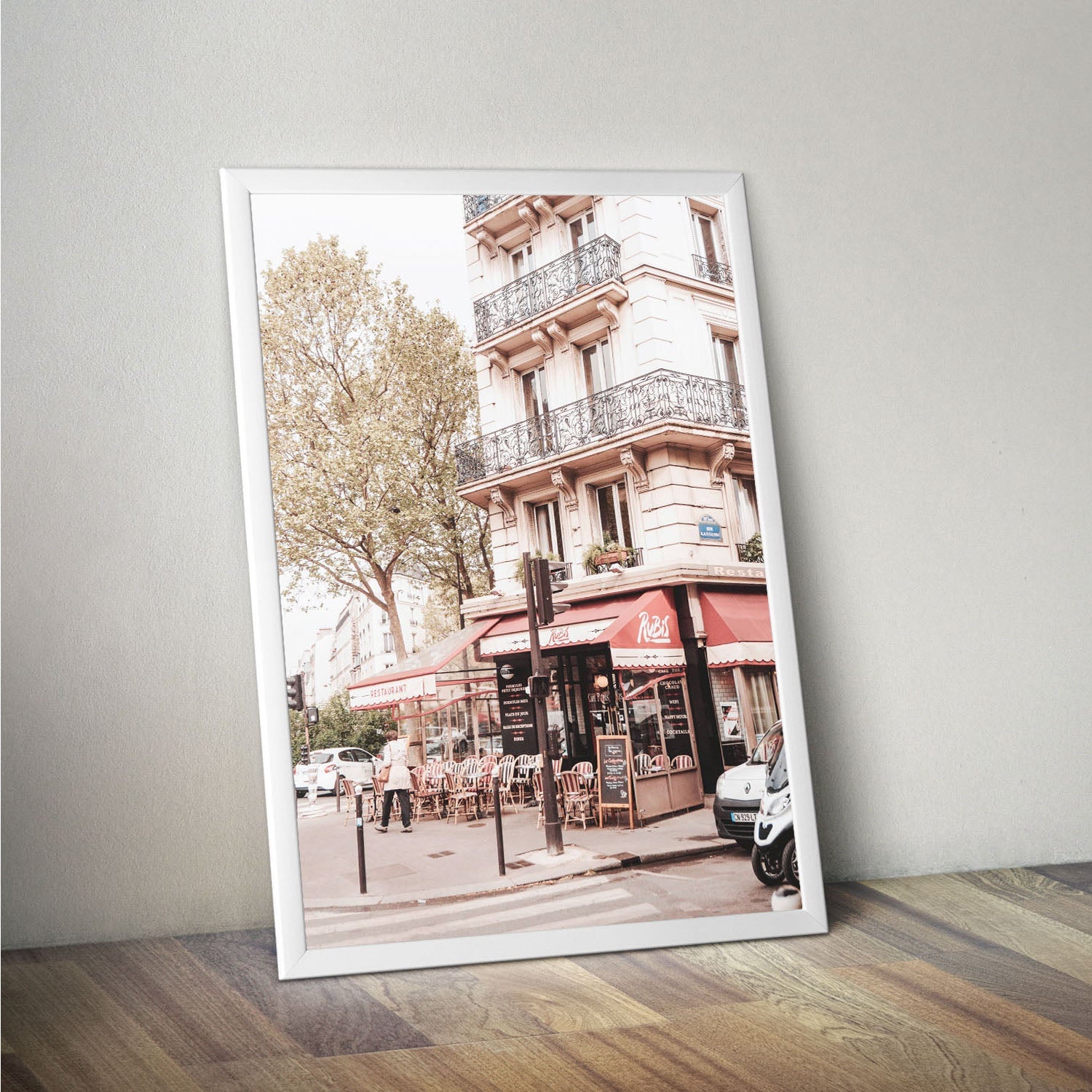 Wes Co Gallery Poster Parisian Days 11 x 17" Home Goods - Nature  Art Print