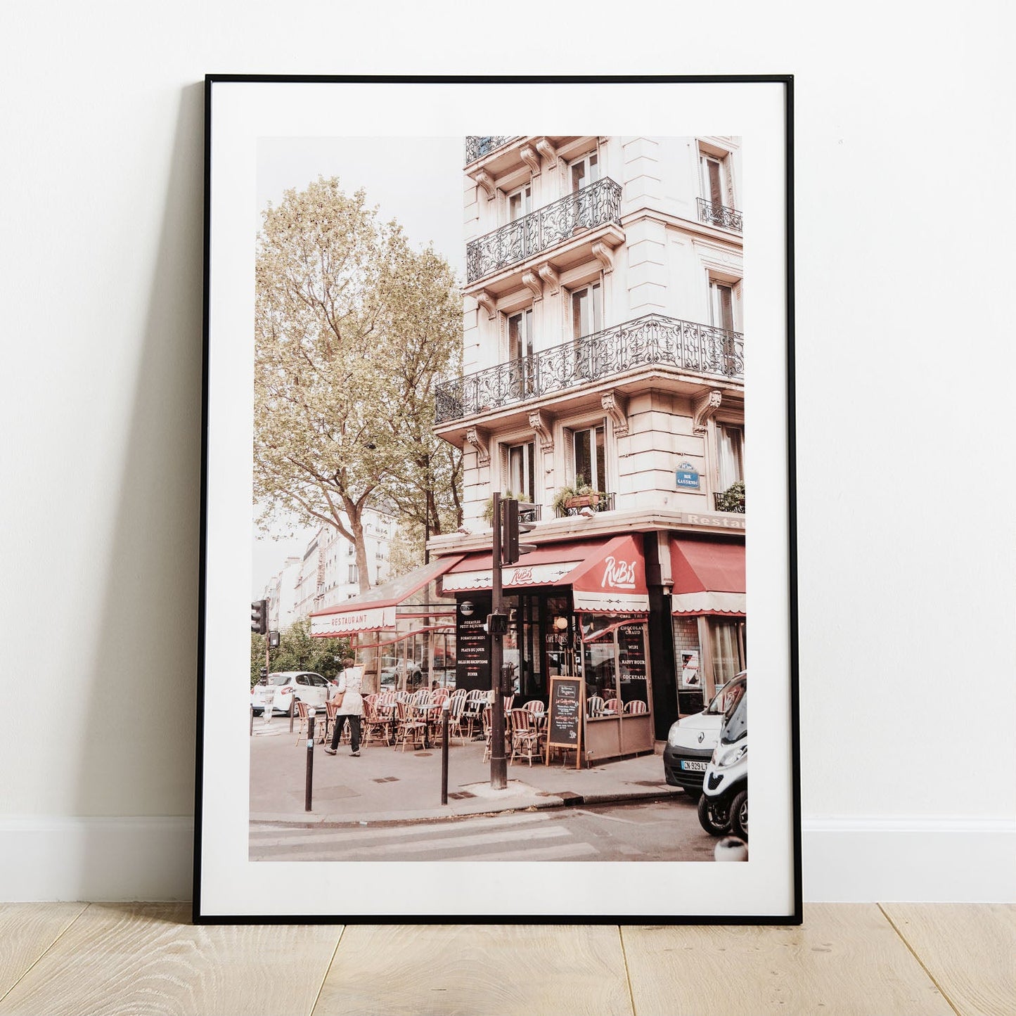 Wes Co Gallery Poster Parisian Days 5 x 7" Home Goods - Nature  Art Print