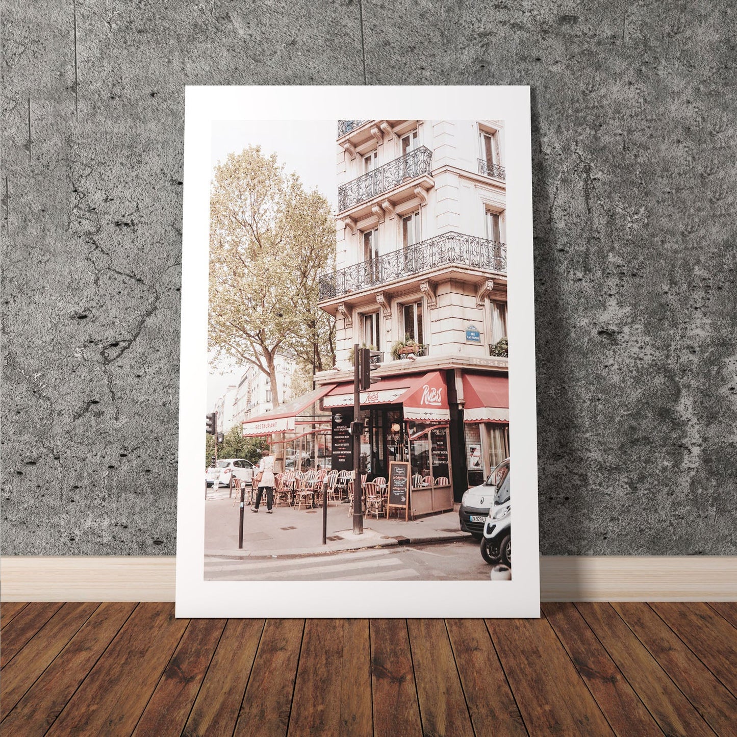 Wes Co Gallery Poster Parisian Days 8 x 10" Home Goods - Nature  Art Print