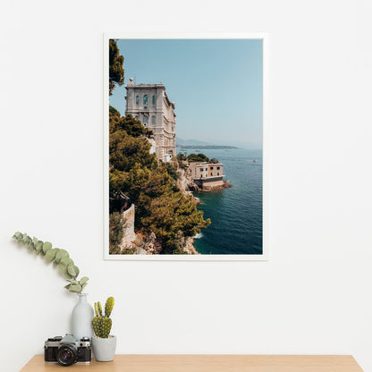 Wes Co Gallery Poster Cliffside Tranquility 11 x 17" Home Goods - Nature  Art Print