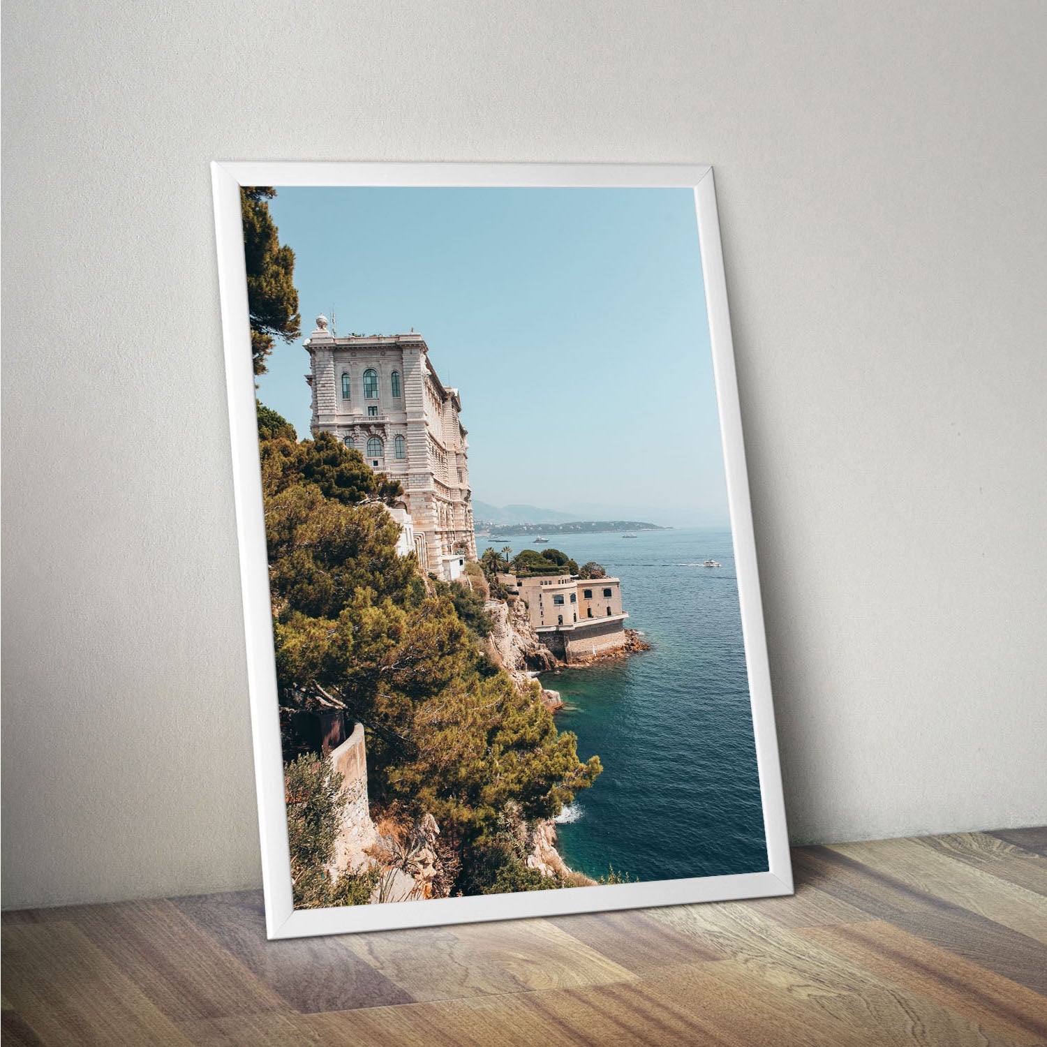 Wes Co Gallery Poster Cliffside Tranquility 11 x 17" Home Goods - Nature  Art Print