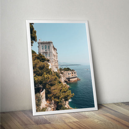 Wes Co Gallery Poster Cliffside Tranquility 11 x 17" Home Goods - Nature  Art Print