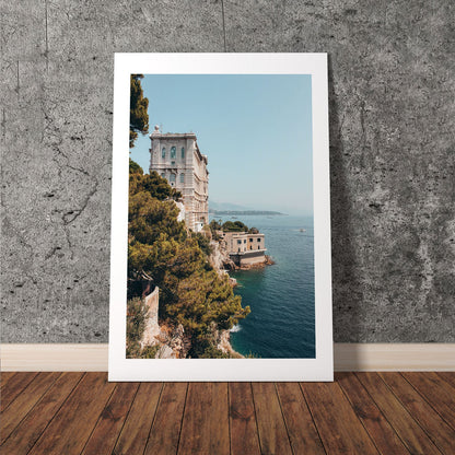 Wes Co Gallery Poster Cliffside Tranquility 8 x 10" Home Goods - Nature  Art Print