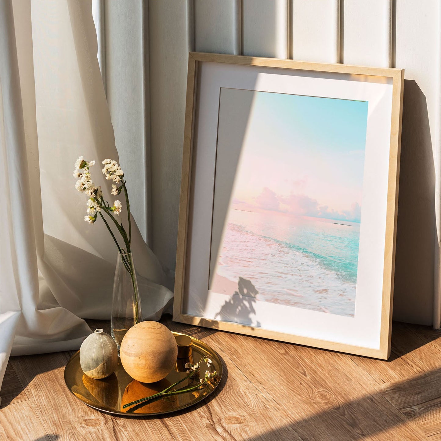 Wes Co Gallery Poster Pastel Shores 5 x 7" Home Goods - Nature  Art Print