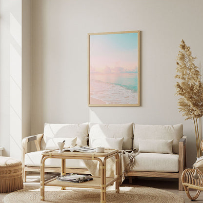 Wes Co Gallery Poster Pastel Shores 8 x 10" Home Goods - Nature  Art Print