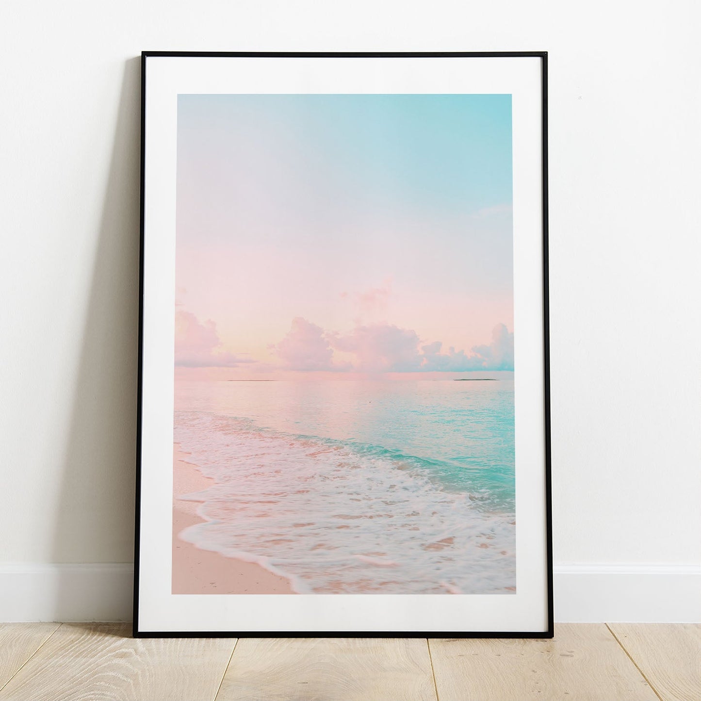 Wes Co Gallery Poster Pastel Shores 5 x 7" Home Goods - Nature  Art Print