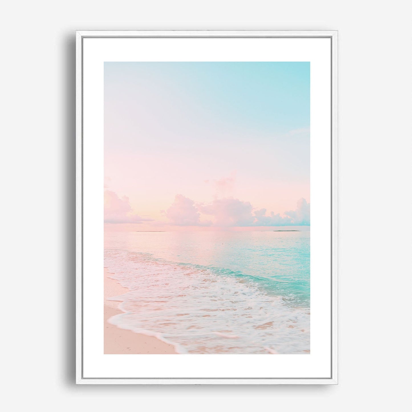 Wes Co Gallery Poster Pastel Shores 5 x 7" Home Goods - Nature  Art Print