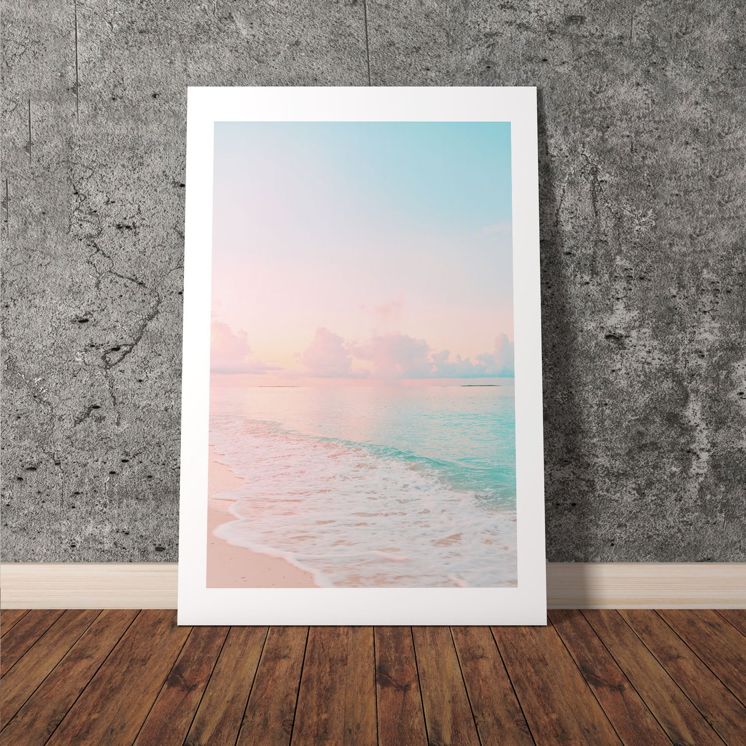 Wes Co Gallery Poster Pastel Shores 8 x 10" Home Goods - Nature  Art Print