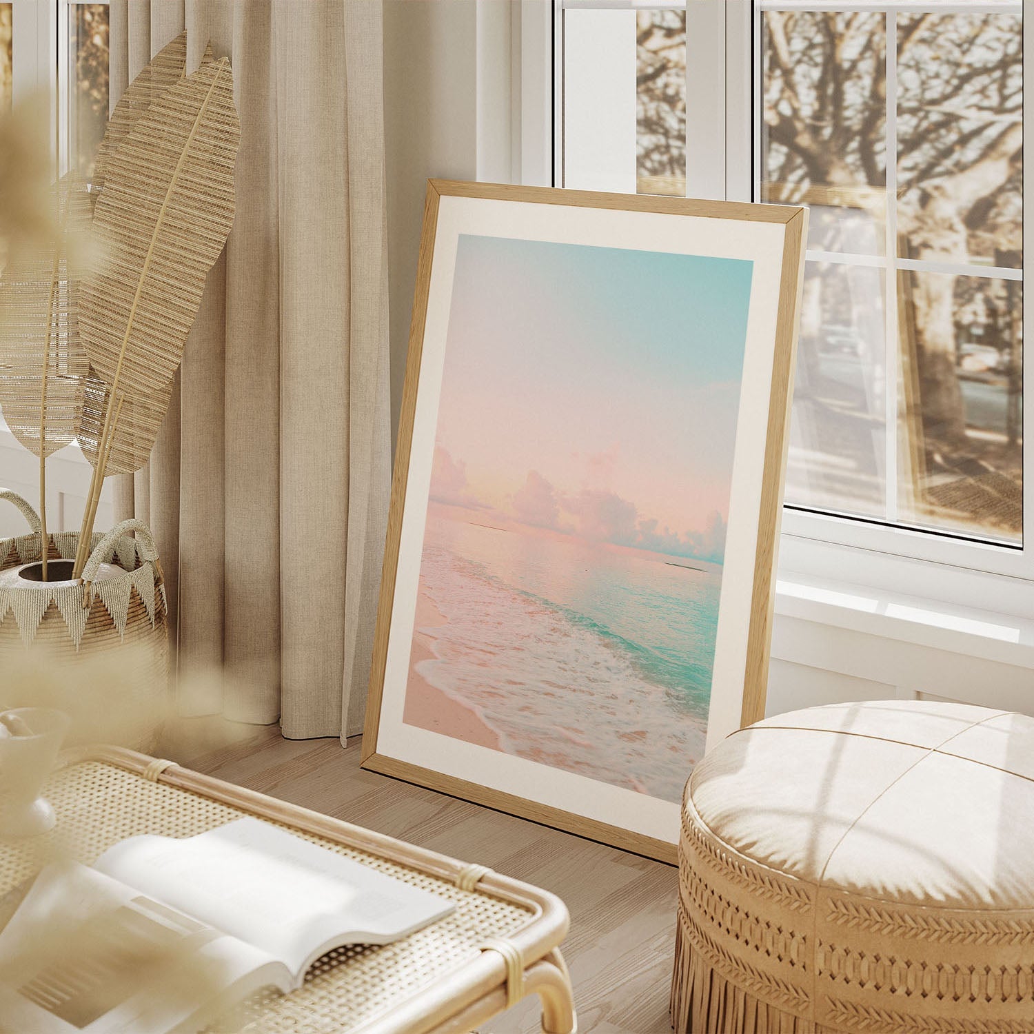 Wes Co Gallery Poster Pastel Shores 8 x 10" Home Goods - Nature  Art Print