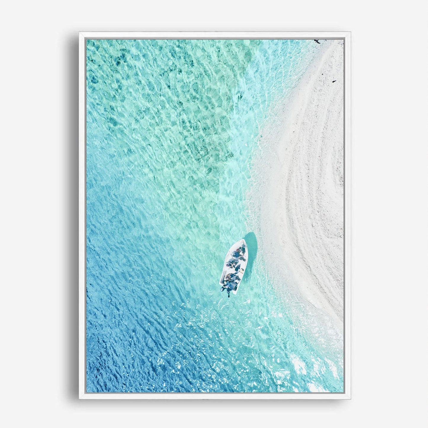 Wes Co Gallery Poster Aerial Serenity 8 x 10" Home Goods - Nature  Art Print