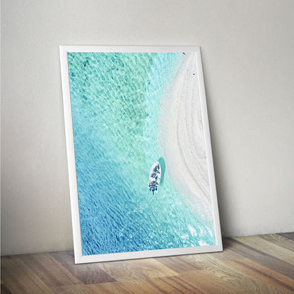 Wes Co Gallery Poster Aerial Serenity 11 x 17" Home Goods - Nature  Art Print