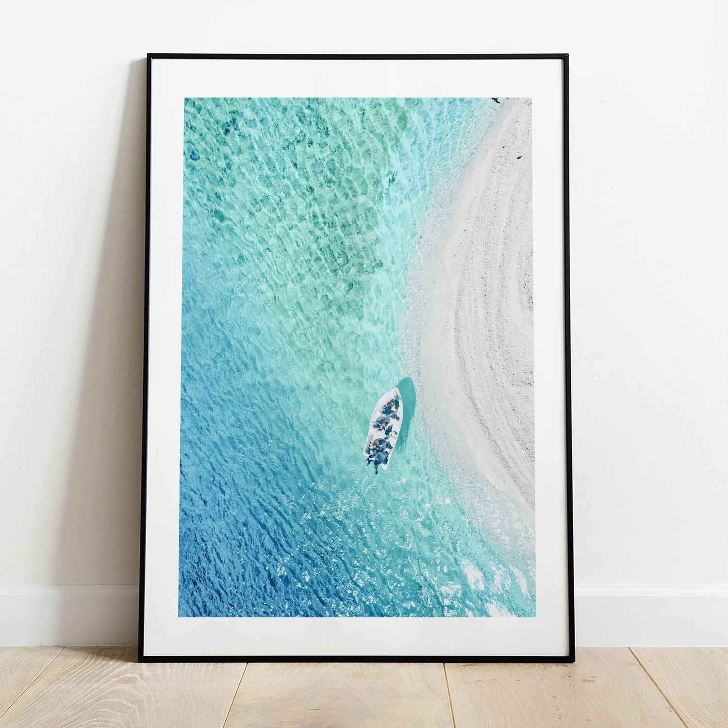 Wes Co Gallery Poster Aerial Serenity 5 x 7" Home Goods - Nature  Art Print