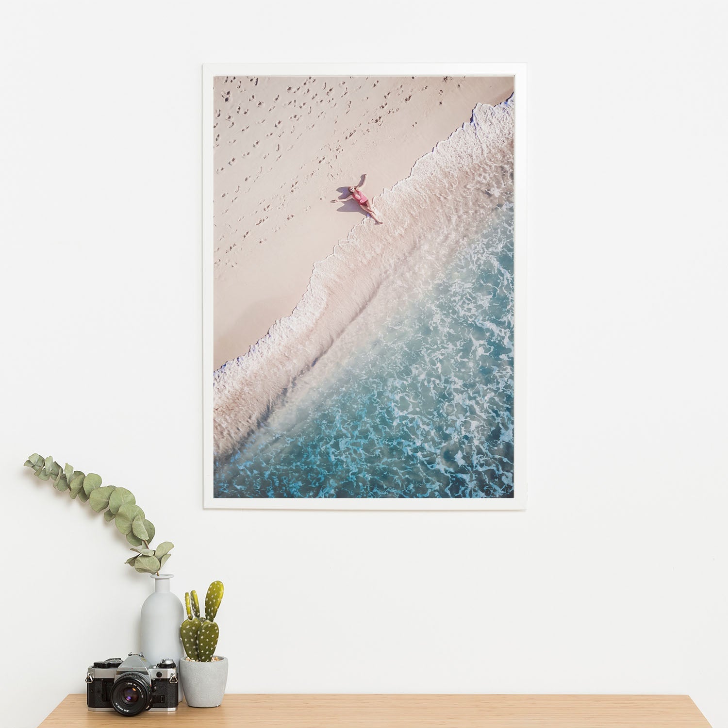 Wes Co Gallery Poster Beachside Bliss 11 x 17" Home Goods - Nature  Art Print