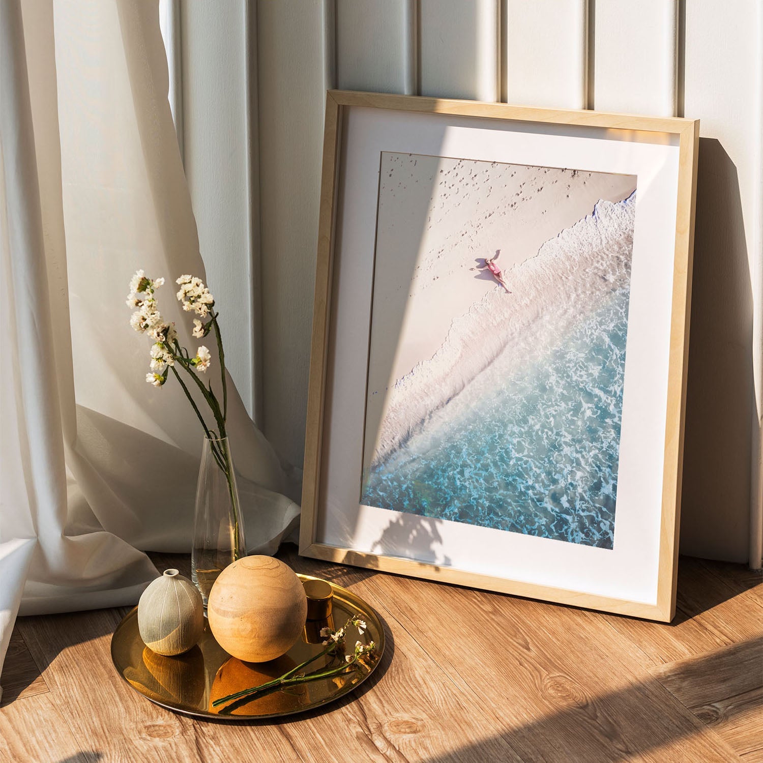 Wes Co Gallery Poster Beachside Bliss 5 x 7" Home Goods - Nature  Art Print