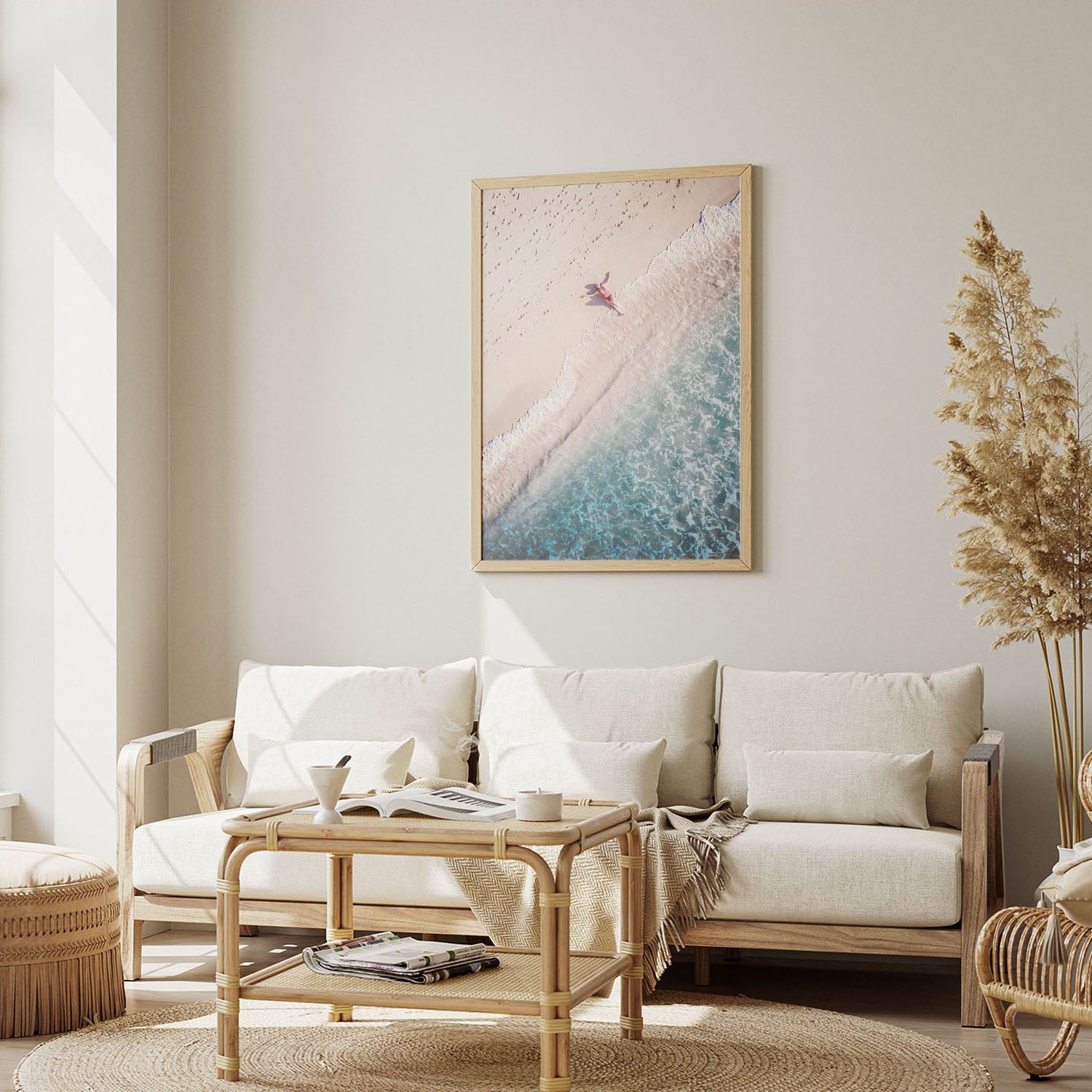 Wes Co Gallery Poster Beachside Bliss 8 x 10" Home Goods - Nature  Art Print