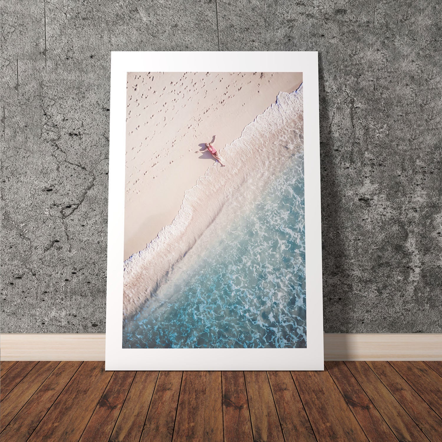 Wes Co Gallery Poster Beachside Bliss 8 x 10" Home Goods - Nature  Art Print