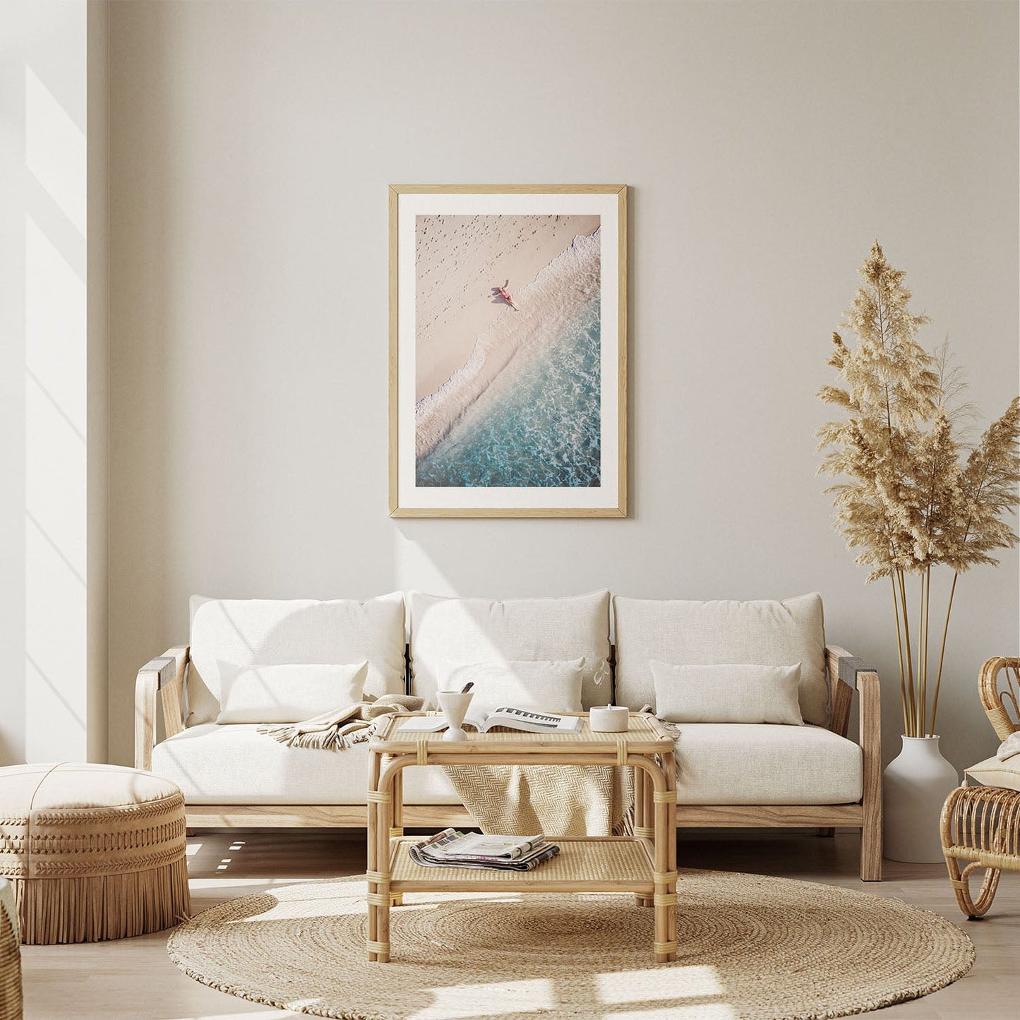 Wes Co Gallery Poster Beachside Bliss 5 x 7" Home Goods - Nature  Art Print