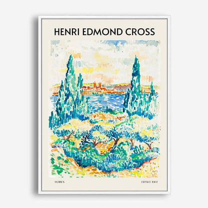 Wes Co Gallery Poster Antibes by Henri-Edmond Cross 5 x 7" Home Goods - Artist Edge to edge Art Print