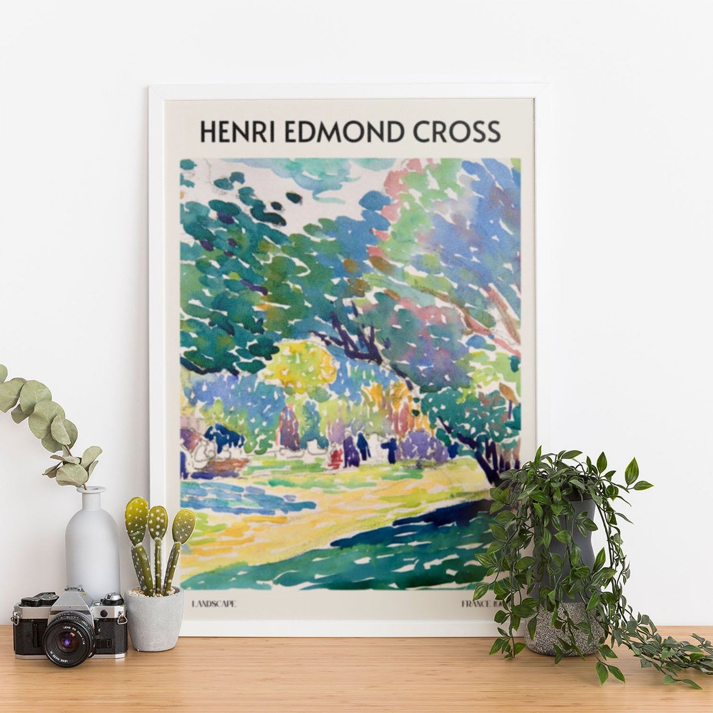 Wes Co Gallery Poster Landscpae by Henri-Edmond Cross 12 x 16" Home Goods - Artist Edge to edge Art Print