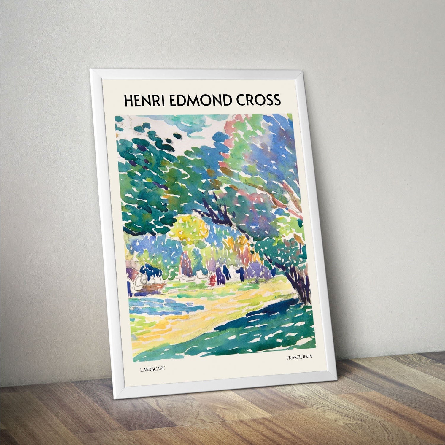 Wes Co Gallery Poster Landscpae by Henri-Edmond Cross 16 x 20" Home Goods - Artist Edge to edge Art Print