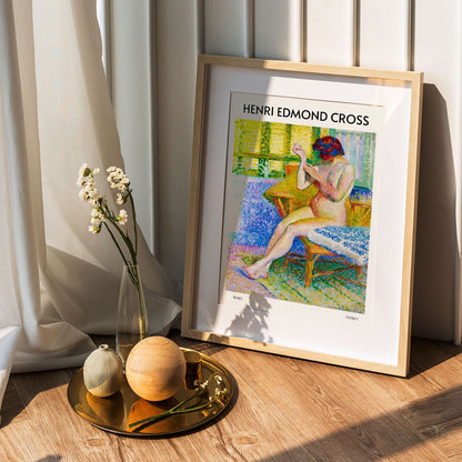 Wes Co Gallery Poster Model by Henri-Edmond Cross 5 x 7" Home Goods - Artist Edge to edge Art Print