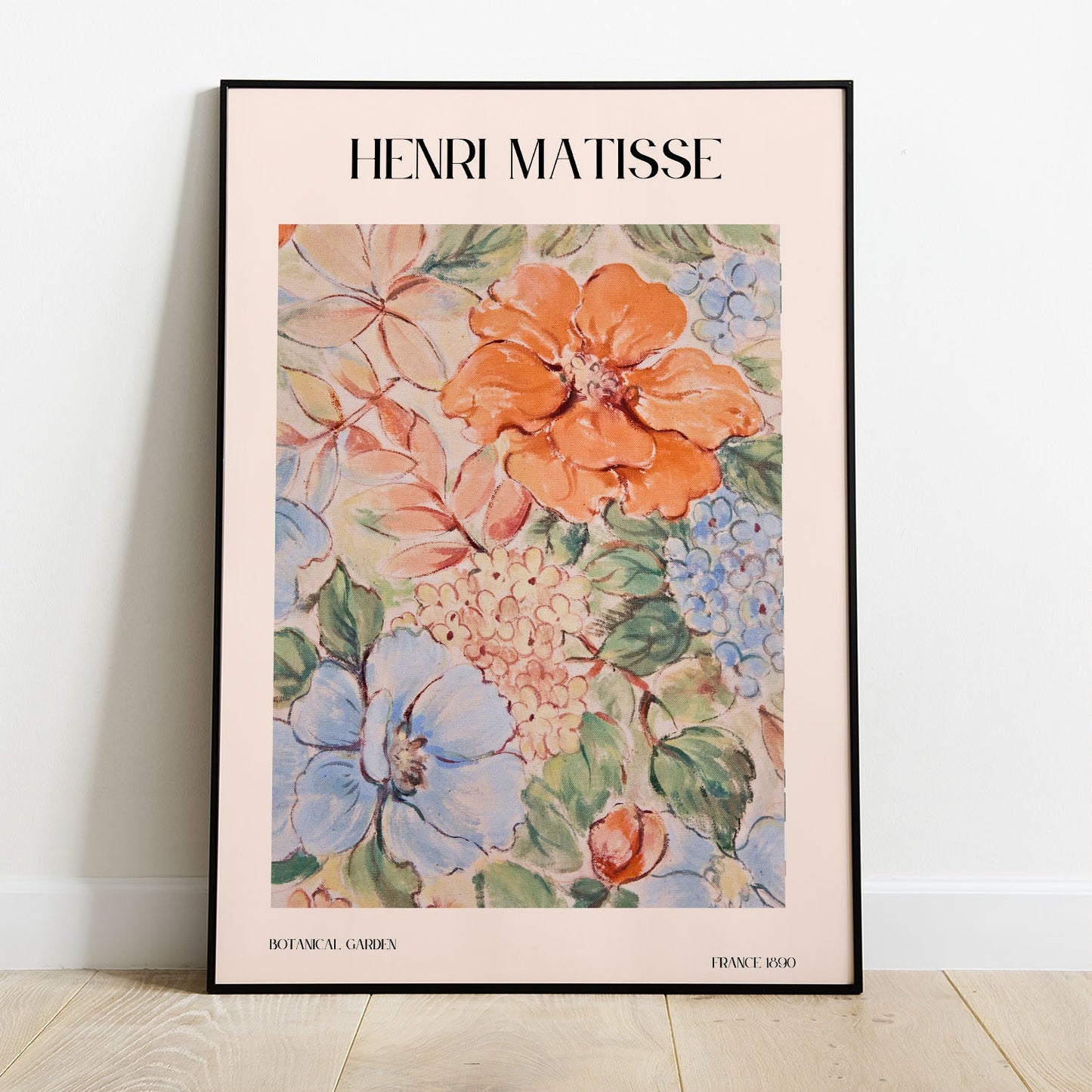 Wes Co Gallery Poster Botanical Garden by Henri Matisse 8 x 10" Home Goods - Artist Edge to edge Art Print