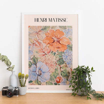 Wes Co Gallery Poster Botanical Garden by Henri Matisse 12 x 16" Home Goods - Artist Edge to edge Art Print