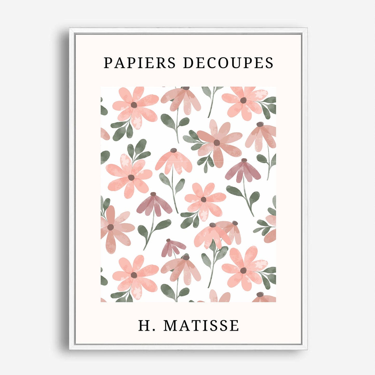 Wes Co Gallery Poster Papiers Decoupes III by Henri Matisse 5 x 7" Home Goods - Artist Edge to edge Art Print