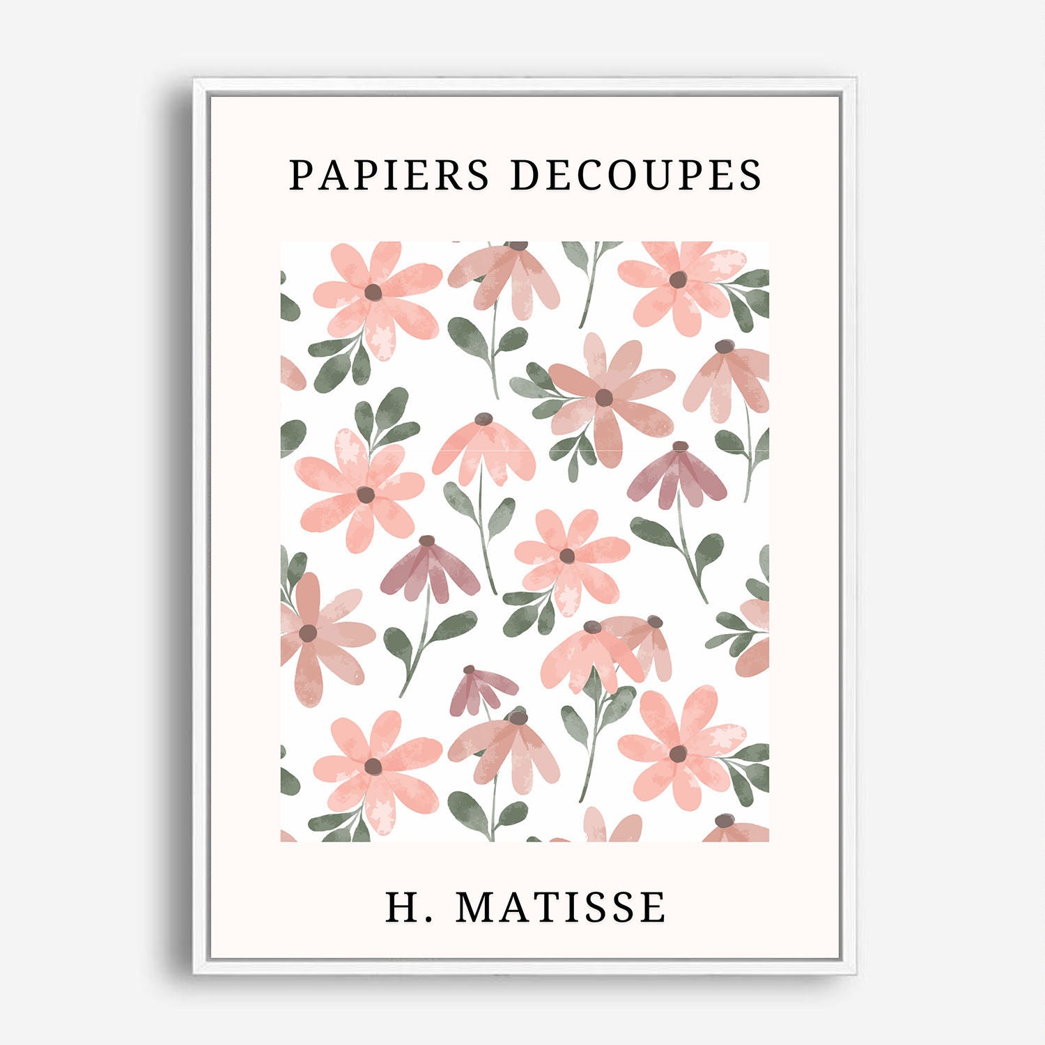 Wes Co Gallery Poster Papiers Decoupes III by Henri Matisse 5 x 7" Home Goods - Artist Edge to edge Art Print