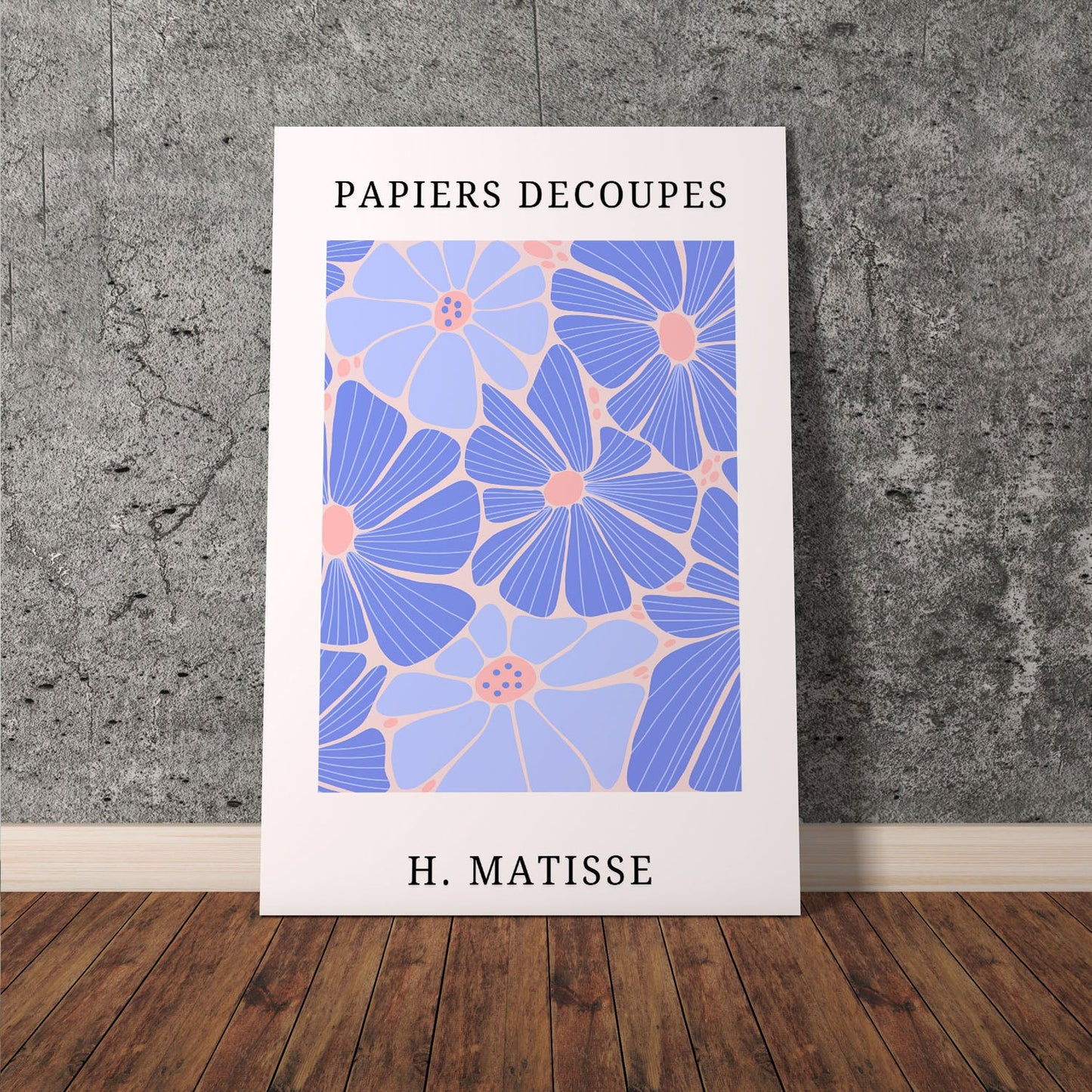 Wes Co Gallery Poster Papiers Decoupes IV by Henri Matisse 11 x 17" Home Goods - Artist Edge to edge Art Print