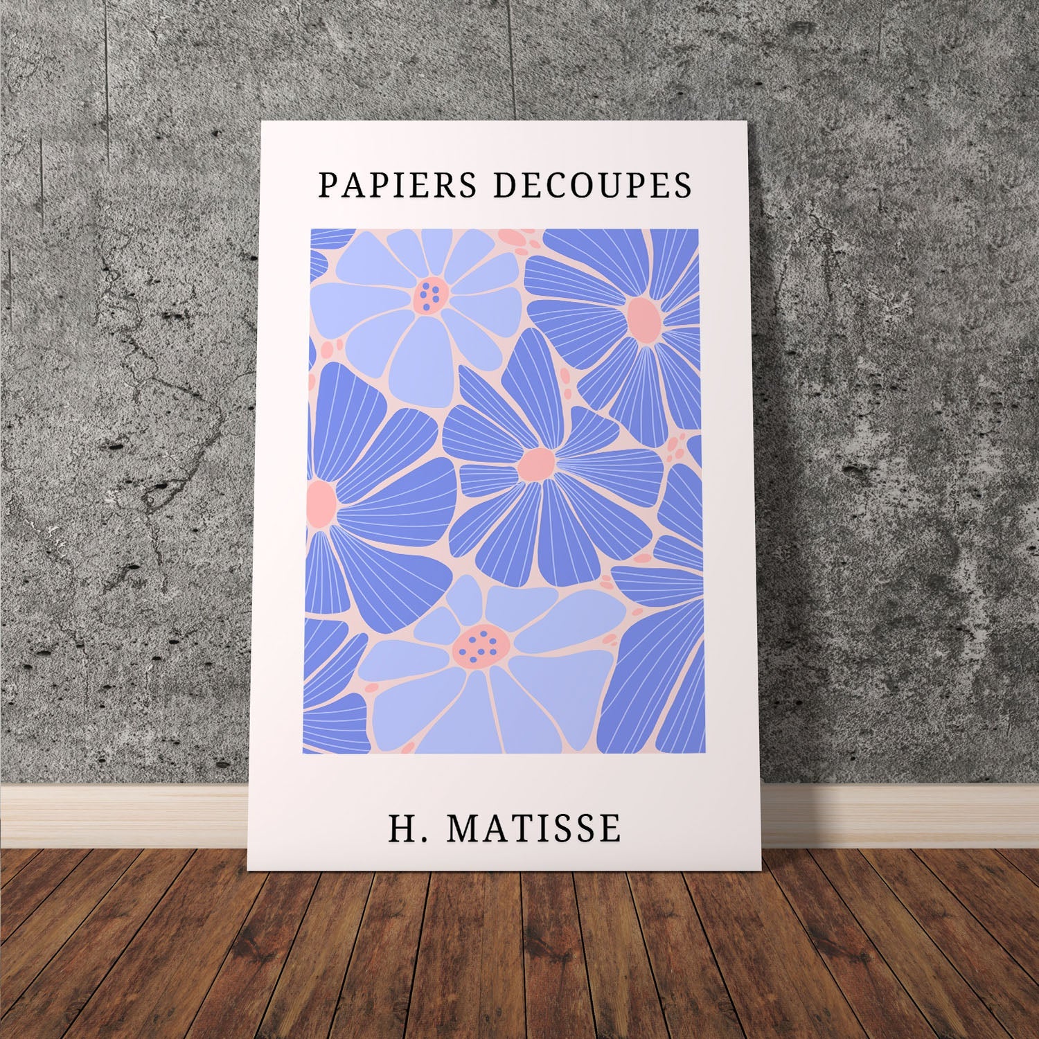 Wes Co Gallery Poster Papiers Decoupes IV by Henri Matisse 11 x 17" Home Goods - Artist Edge to edge Art Print