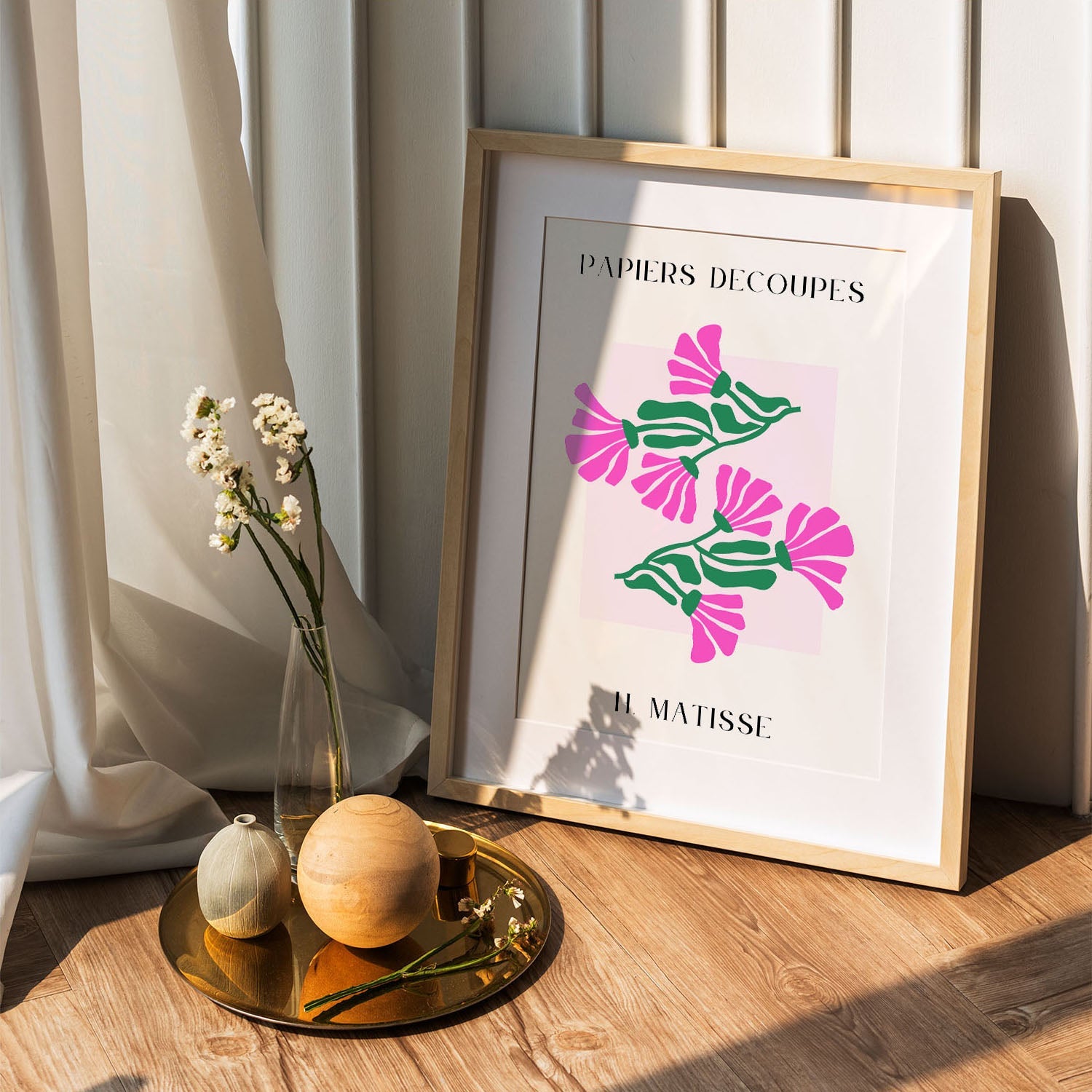 Wes Co Gallery Poster Papiers Decoupes V by Henri Matisse 5 x 7" Home Goods - Artist Edge to edge Art Print