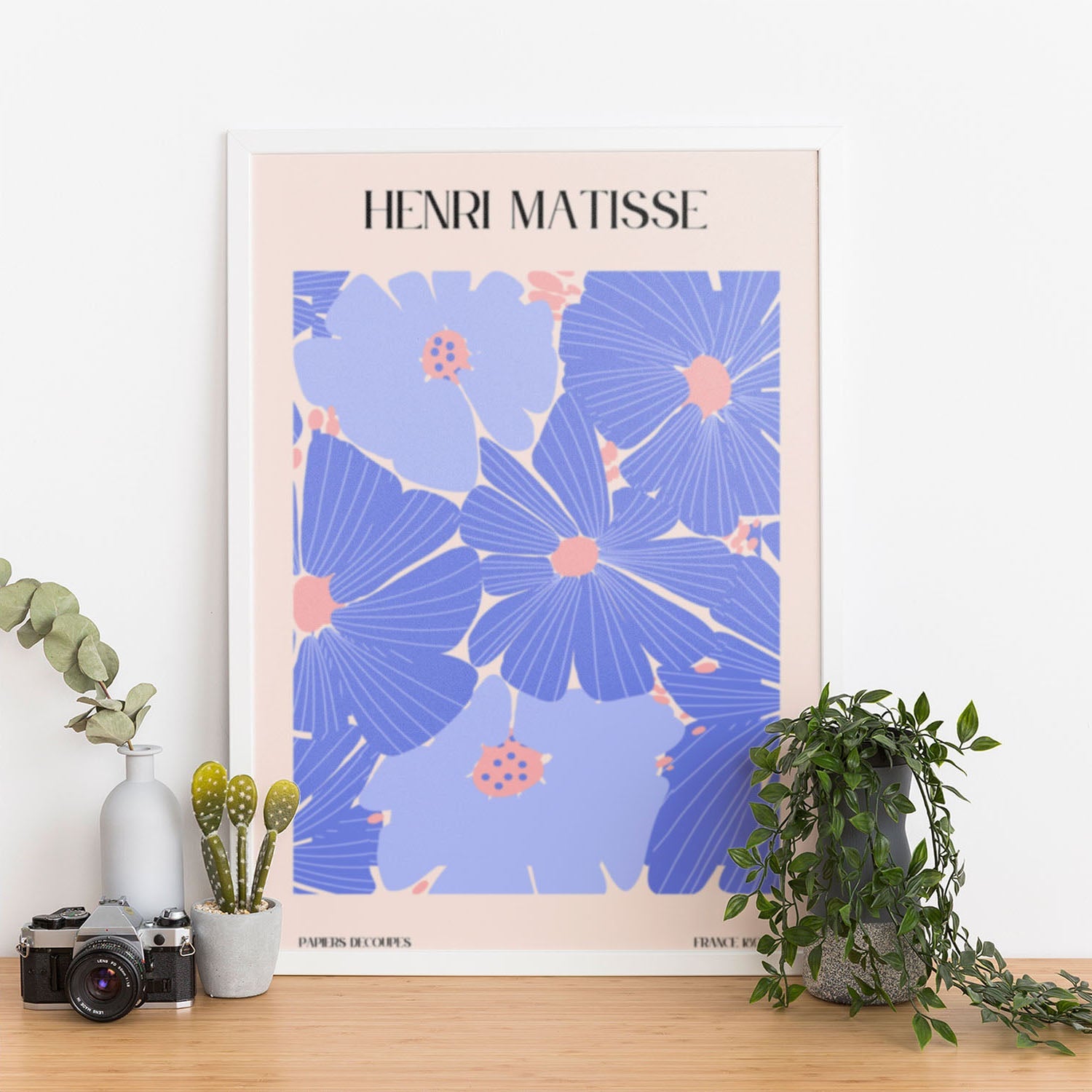 Wes Co Gallery Poster Papiers Decoupes VI by Henri Matisse 12 x 16" Home Goods - Artist Edge to edge Art Print