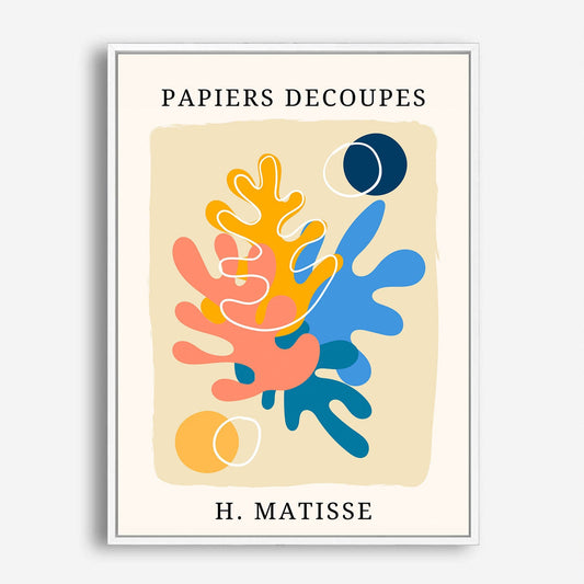 Wes Co Gallery Poster Papiers Decoupes by Henri Matisse 5 x 7" Home Goods - Artist Edge to edge Art Print