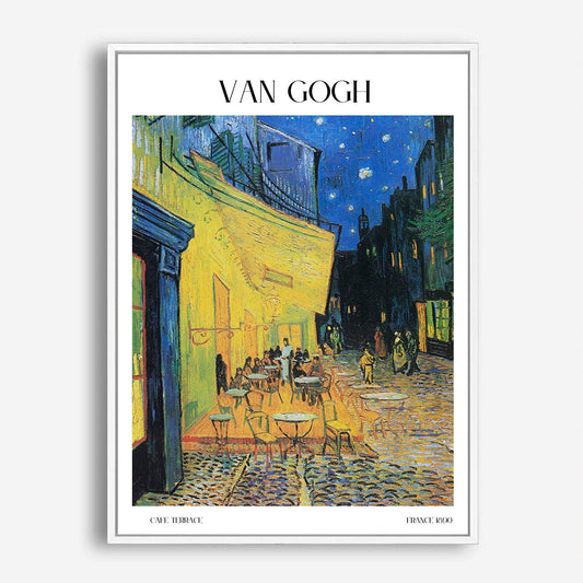 Wes Co Gallery Poster Cafe Terrace by Van Gogh 5 x 7" Home Goods - Artist Edge to edge Art Print