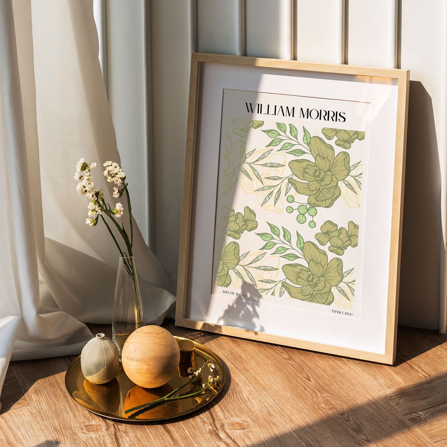 Wes Co Gallery Poster Garden Dream by William Morris 5 x 7" Home Goods - Artist Edge to edge Art Print