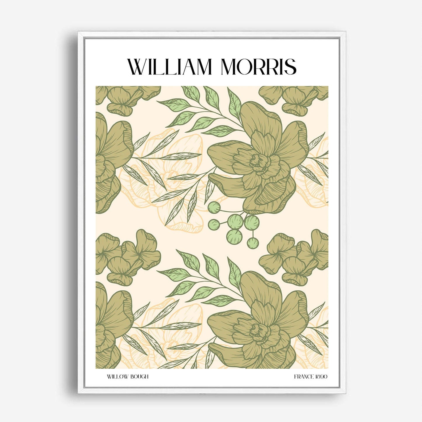 Wes Co Gallery Poster Garden Dream by William Morris 5 x 7" Home Goods - Artist Edge to edge Art Print