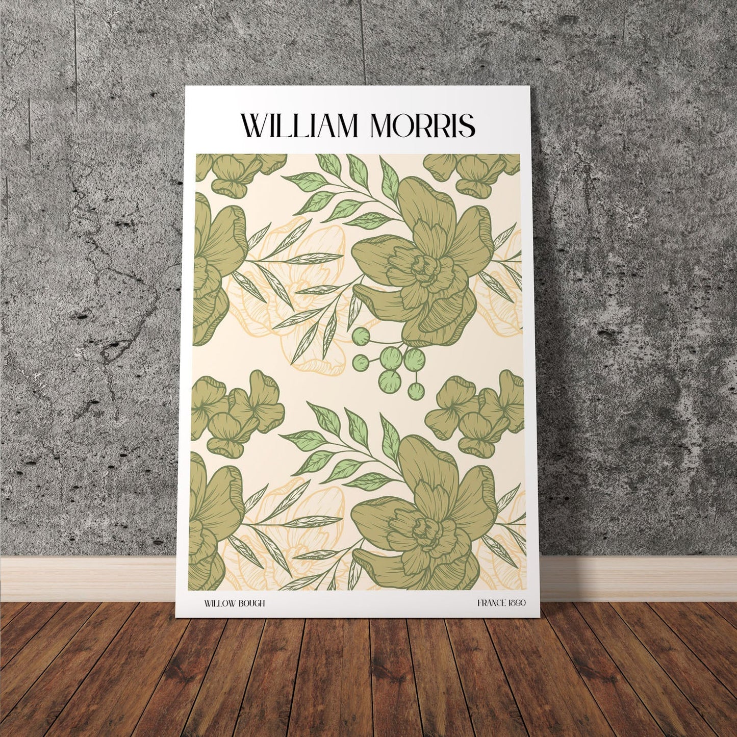 Wes Co Gallery Poster Garden Dream by William Morris 11 x 17" Home Goods - Artist Edge to edge Art Print