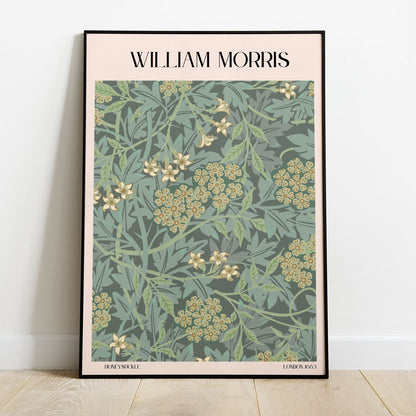 Wes Co Gallery Poster Honey Suckle by William Morris 8 x 10" Home Goods - Artist Edge to edge Art Print