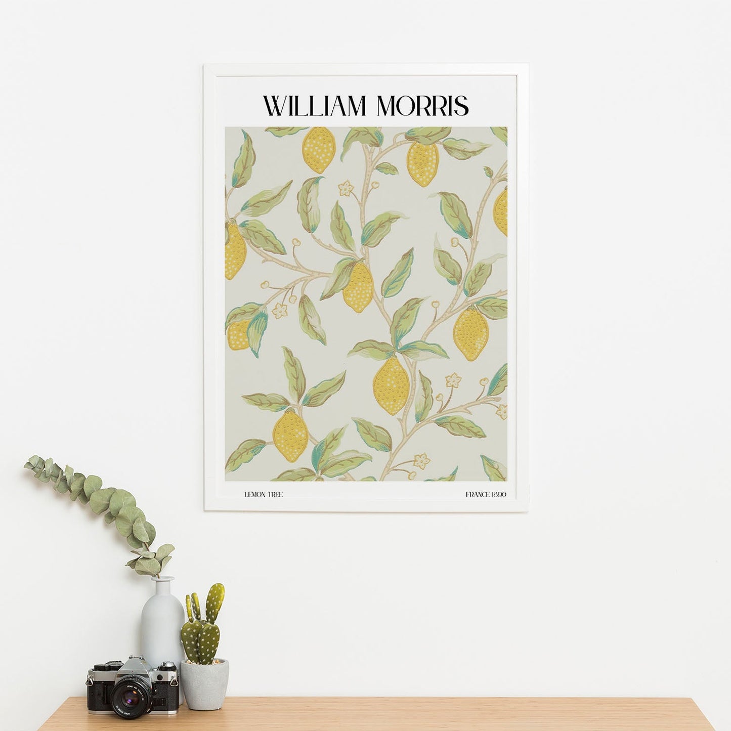 Wes Co Gallery Poster Lemon Tree by William Morris 16 x 20" Home Goods - Artist Edge to edge Art Print