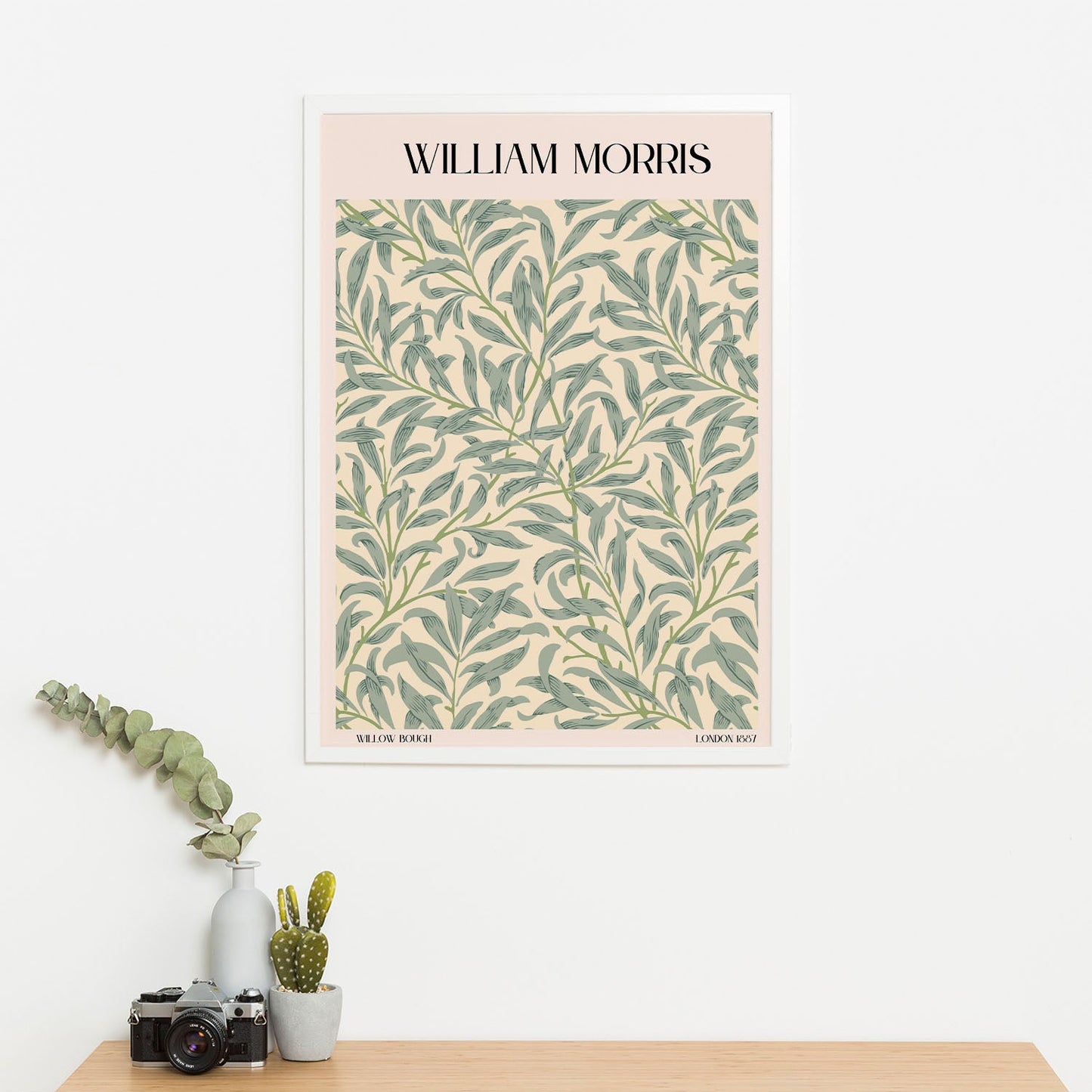 Wes Co Gallery Poster Willow Bough by William Morris 16 x 20" Home Goods - Artist Edge to edge Art Print