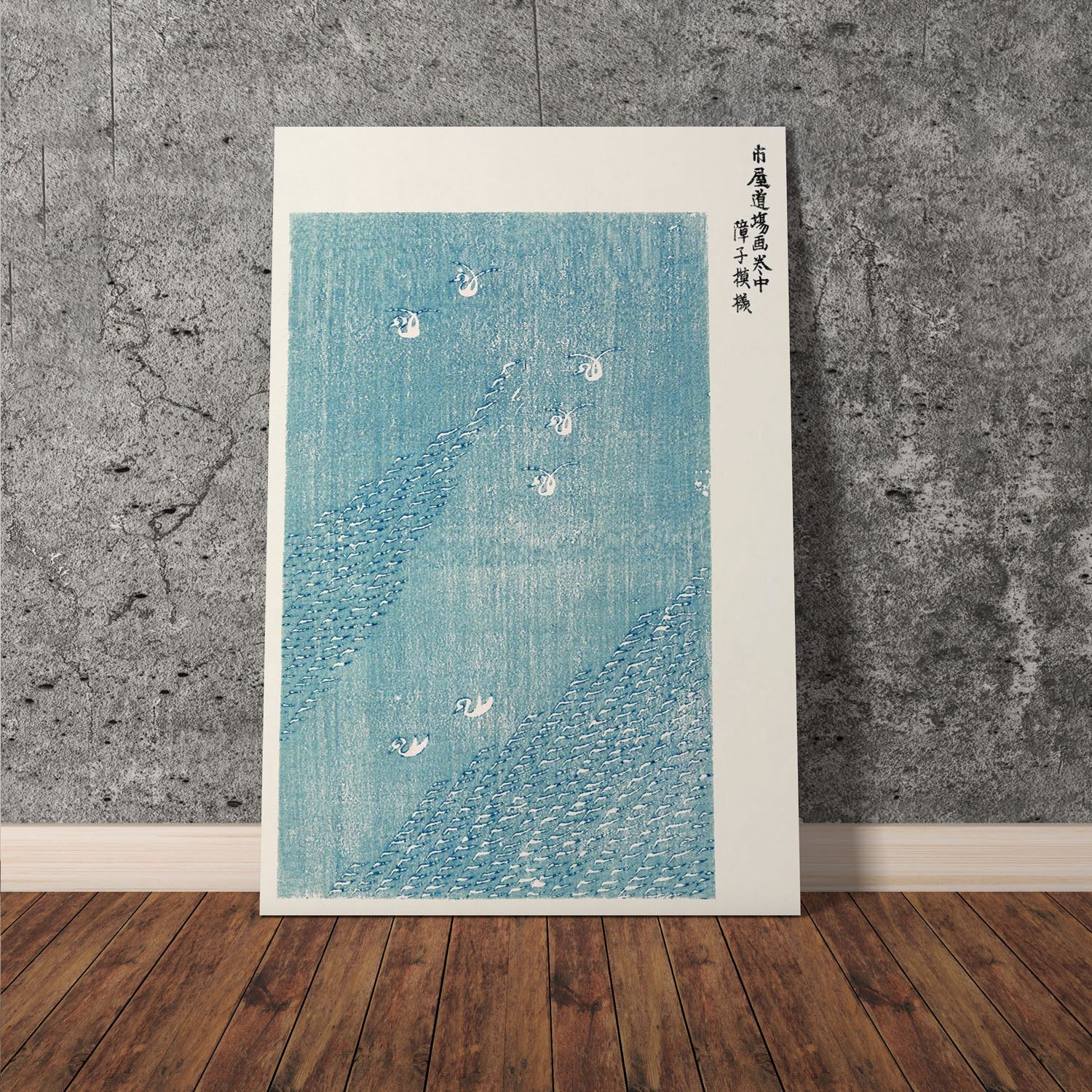 Wes Co Gallery Poster Yatsuo No Tsubaki Blue Lake by Taguchi Tomoki 11 x 17" Home Goods - Artist Edge to edge Art Print