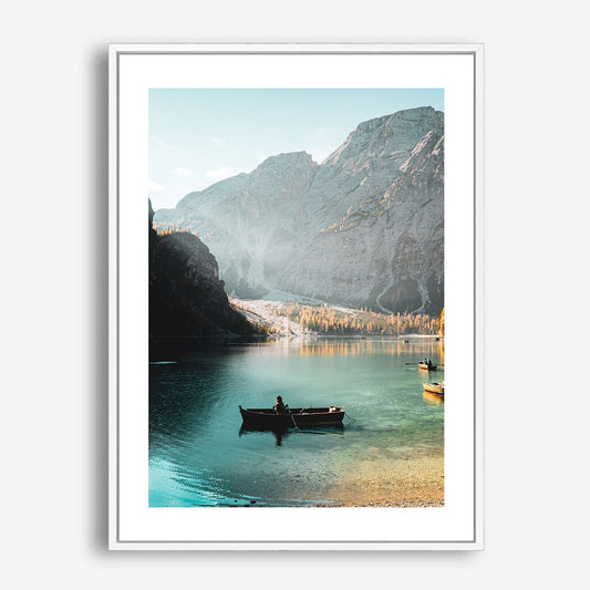 Wes Co Gallery Poster Lake Como 5 x 7" Home Goods - Travels Border or edge to edge Art Print