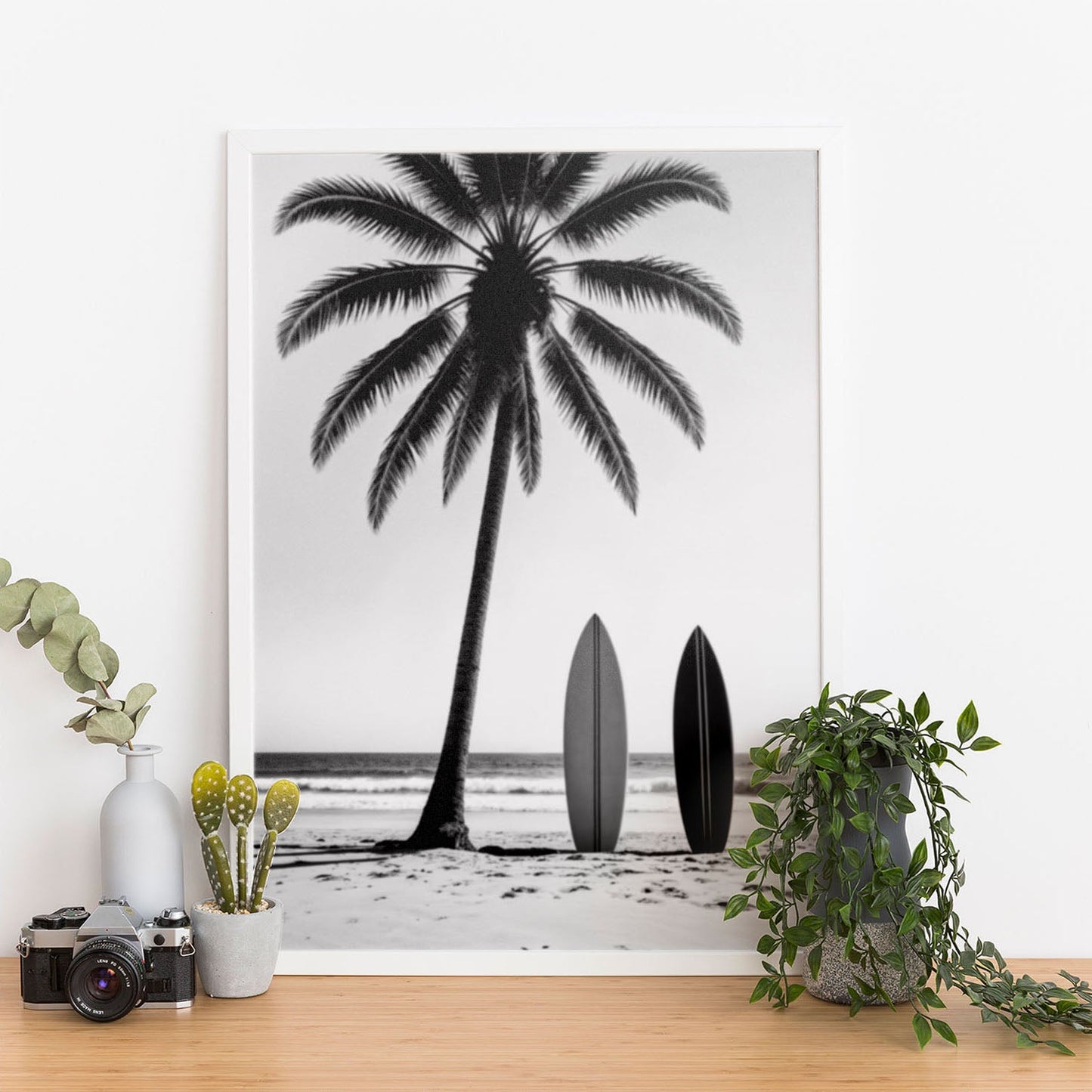 Wes Co Gallery Poster Surfer 11 x 17" Home Goods - Nature Border or edge to edge Art Print